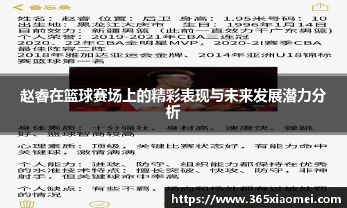 赵睿在篮球赛场上的精彩表现与未来发展潜力分析